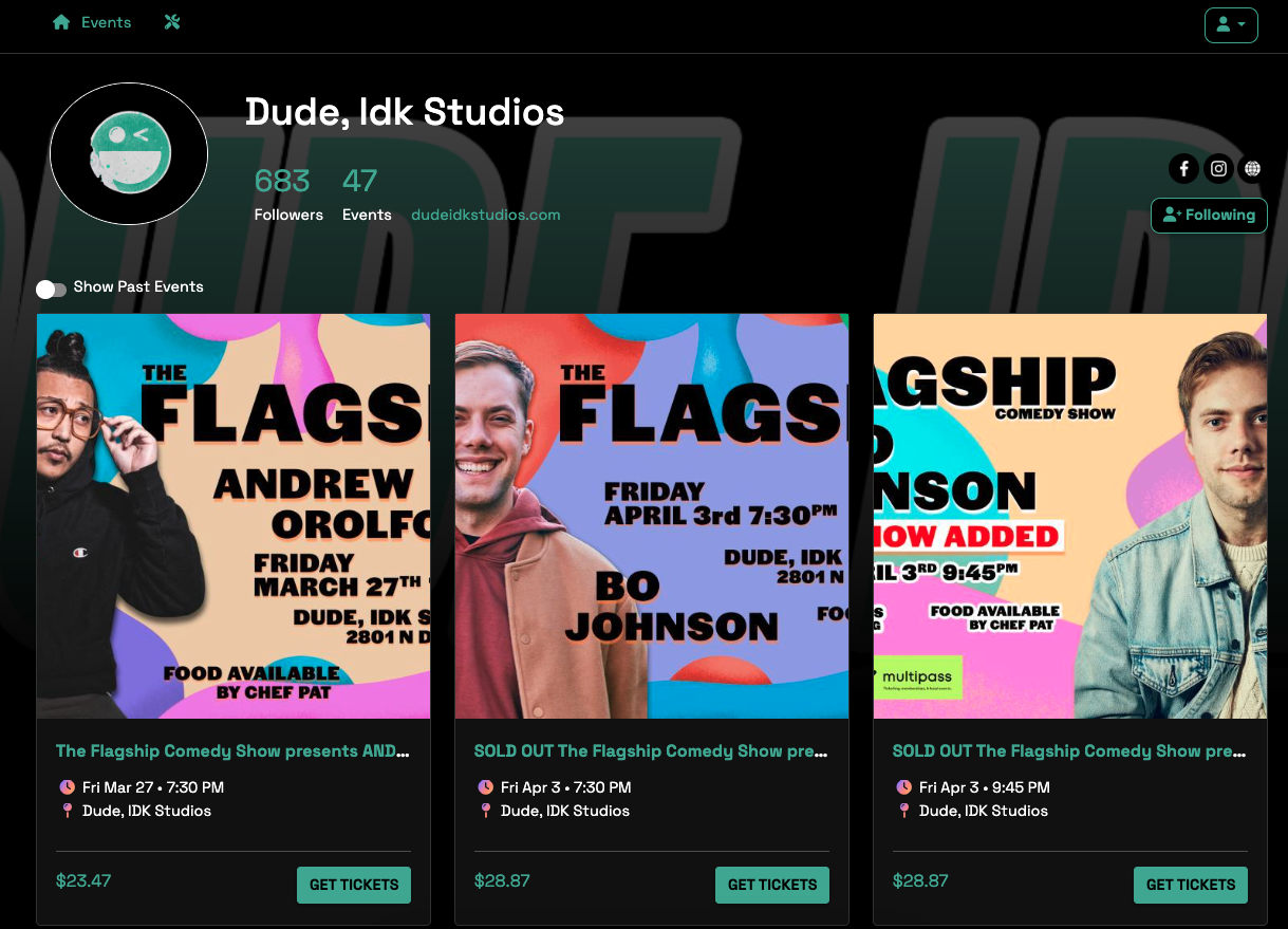 Dude, Idk Studios